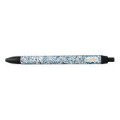 Indigo Zebra Print Zwarte Inkt Pen (Voorkant)
