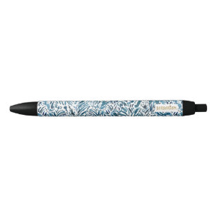 Indigo Zebra Print Zwarte Inkt Pen