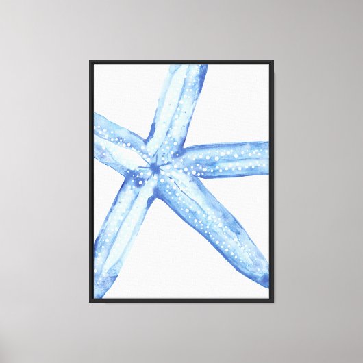 Indigo Zeester Canvas Afdruk (Voorkant)