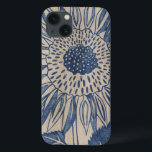 Indigo Zonnebloem Case-Mate iPhone Case<br><div class="desc">Floral</div>