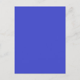 Indigoblau Briefkaart