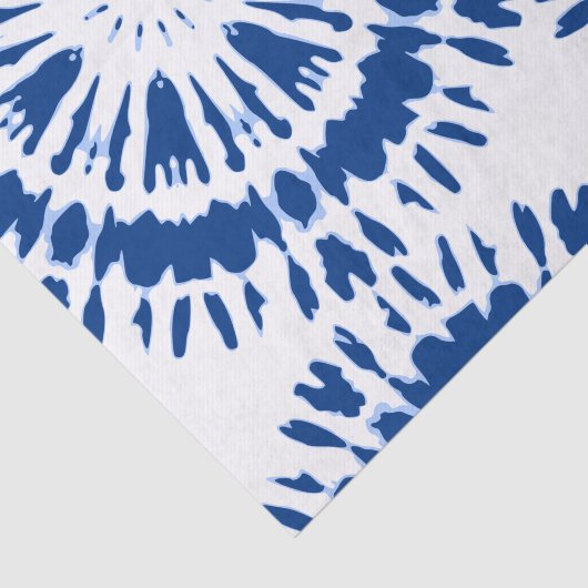 Indigoblauwkleurstof Tissuepapier (Detail)