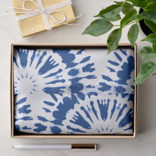 Indigoblauwkleurstof Tissuepapier (Geschenk)