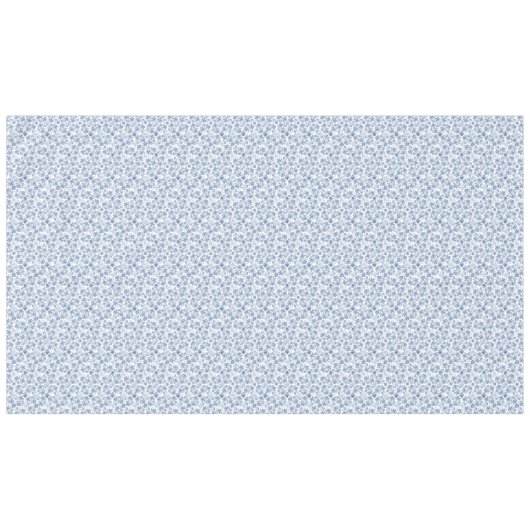 Indigoblauwtannenprinttablet Tafelkleed (Voorkant (Horizontaal))