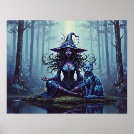 IndigoCrystalWitch Poster (Voorkant)