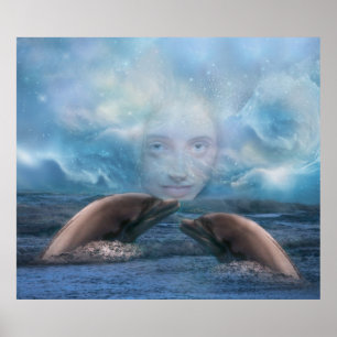 Indigokind en dolfijnenfantasie poster