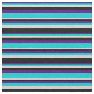 Indigokleurig, donkerbruin, licht grijs en zwart g stof