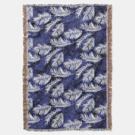Indigopalmen Deken (Voorkant Verticaal)