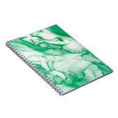 Indigoronde. Bohemiene Tie Dye. Blue Roll Psychede Notitieboek (Rechterzijde)