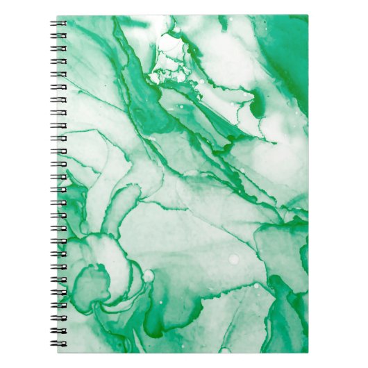 Indigoronde. Bohemiene Tie Dye. Blue Roll Psychede Notitieboek (Voorkant)