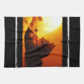 Indigo's Wine Glass Theedoek (Horizontaal)