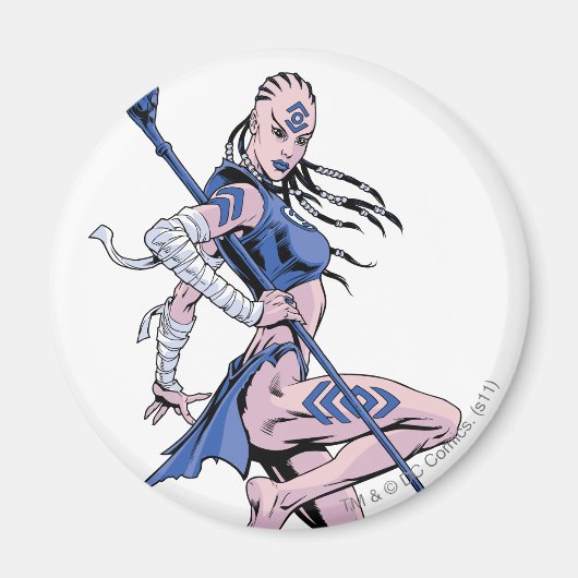 Indigostam 1 magneet (Voorkant)