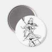 Indigostam 3 magneet (Voorkant / Achterkant)