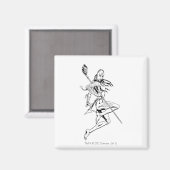 Indigostam 3 magneet (Voorkant / Achterkant)