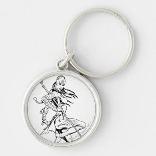 Indigostam 3 sleutelhanger