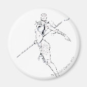 Indigostam 8 magneet (Voorkant)