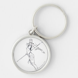 Indigostam 8 sleutelhanger