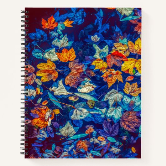 Indigovalblad Notitieboek (Voorkant)