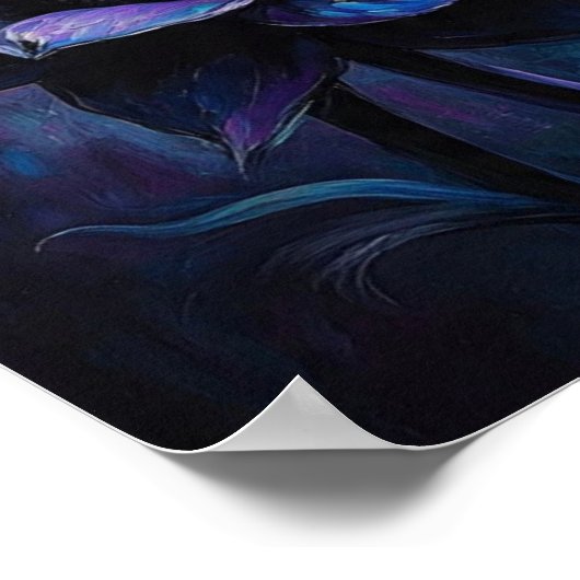 IndigoWildFlower Poster (Hoek)