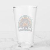 Indimeer New York regenboog Glas (Achterkant)