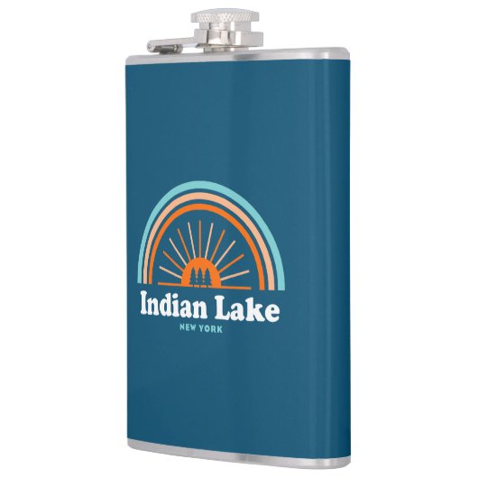 Indimeer New York regenboog Heupfles (Links)