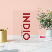 INDIO_Accrylic-teken Acryl Bord (Huwelijk)