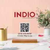 INDIO_ ACRYL BORD (Huwelijk)