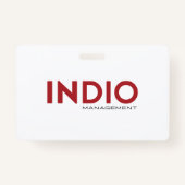 INDIO_ BADGE (Achterkant)