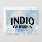 Indio California Briefkaart (Voorkant / Achterkant)