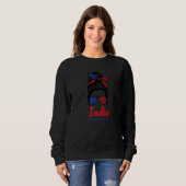 Indio California Retro Rommelige Knot Trui (Voorkant volledig)