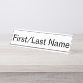 INDIO_Desk Nametag Bureau Naambordje (Voorkant)