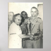 Indira Gandhi Poster (Voorkant)