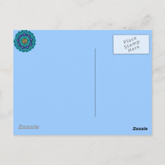 Indira Star-Briefkaart Briefkaart (Achterkant)