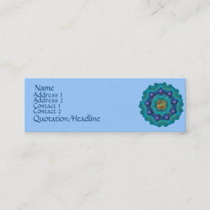 Indira Star-profielkaart Mini Visitekaartje