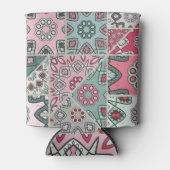 Indisch Arabisch Patchwork Quilt Blikjeskoeler (Voorkant)