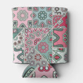 Indisch Arabisch Patchwork Quilt  Blikjeskoeler (Achterkant)