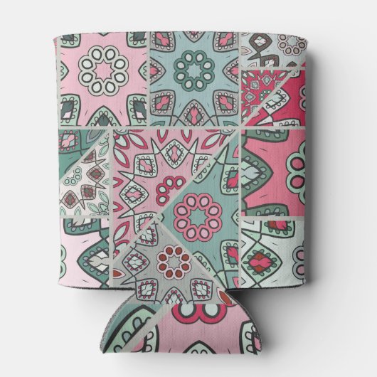 Indisch Arabisch Patchwork Quilt Blikjeskoeler (Achterkant)