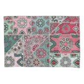 Indisch Arabisch Patchwork Quilt Kussensloop (Voorkant)