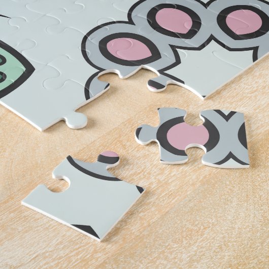 Indisch Arabisch Patchwork Quilt Legpuzzel (Zijkant)