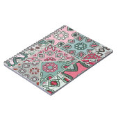 Indisch Arabisch Patchwork Quilt Notitieboek (Linkerzijde)