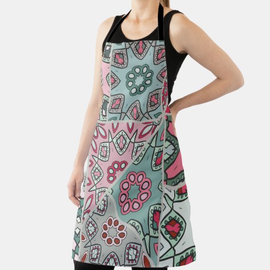 Indisch Arabisch Patchwork Quilt  Schort (Insitu)