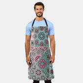 Indisch Arabisch Patchwork Quilt Schort (Gedragen)