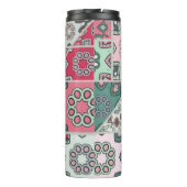 Indisch Arabisch Patchwork Quilt Thermosbeker (Achterkant)