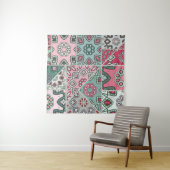 Indisch Arabisch Patchwork Quilt Wandkleed (In situ)