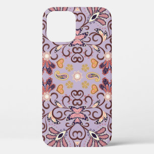 Indisch bloementafelkleed: heerlijk pastelpatroon Case-Mate iPhone case