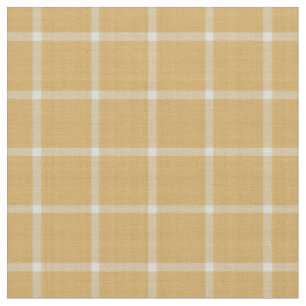 Indisch Geel Vensterruit Gingham Stof