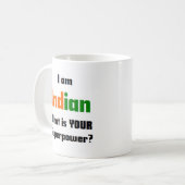Indisch Koffiemok (Voorkant links)