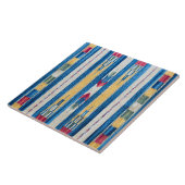 Indisch patroon tegeltje (Zijkant)