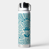 Indisch patroon, William Morris Waterfles (Achterkant)