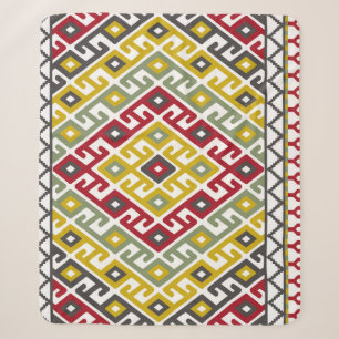 Indisch Turks Geometrisch:  achtergrond Tegel Sherpa Deken